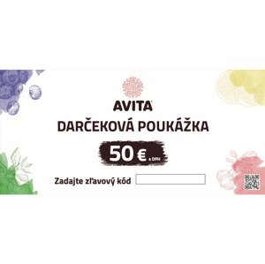 AVITA Darčeková poukážka v hodnote 50 €