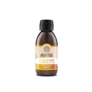 Avita C+D3+ZINOK LIPOSOMAL PLUS doplnok výživy 20 dávok