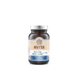 AVITA Horčík Bisglycinát + B6 – 90 kapsúl