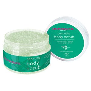 Dermacol - Cannabis -  telový peeling s konopným olejom