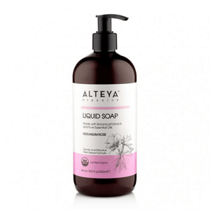 Tekuté mydlo Muškát a Ruža Alteya Organics 500 ml