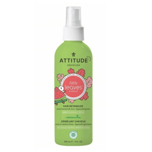 Little leaves Sprej pre ľahké rozčesávanie detských vláskov s vôňou melóna a kokosu Attitude 240ml