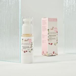 Denný pleťový malinový krém s kofeínom 40+  Kvitok 30ml