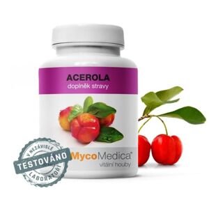 Acerola v optimálnej koncentrácii MycoMedica 90 rastlinných kapsúl