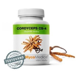 Cordyceps v optimálnej koncentrácii MycoMedica 90 rastlinných kapsúl