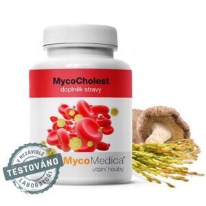 MycoCholest v optimálnej koncentrácii MycoMedica 120 rastlinných kapsúl