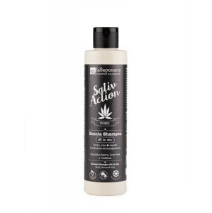 Pánsky sprchový gél s konope 2v1 BIO La Saponaria 200 ml