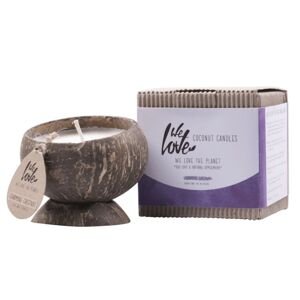 Sójová sviečka v kokosovom orechu "Charming Chestnut" We Love the Planet 190 g