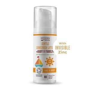 Opaľovacie telové mlieko Baby & Family SPF 30 WoodenSpoon 50ml