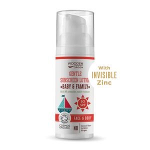 Opaľovacie telové mlieko Baby & Family SPF 50 Wooden Spoon 50ml