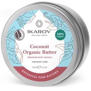 Bio kokosové maslo s vanilkou 100 % prírodné  Ikarov 120 ml