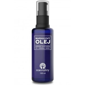 Marhuľový olej lisovaný za studena s pumpičkou RENOVALITY 100ml