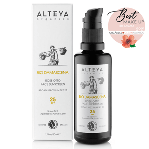Pleťové sérum proti slnku SPF25 Bio Damascena Alteya Organics 50 ml