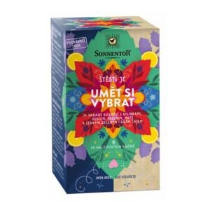 Poznávacia sada „Šťastie je ® Vedieť si vybrať“ porciovaný čaj Sonnentor 31,4 g