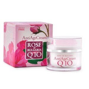 Krém proti vráskam s Q10 z ružovej vody Rose of Bulgaria 50 ml