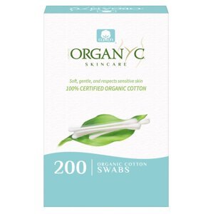 Bio vatové tyčinky Organyc 200ks