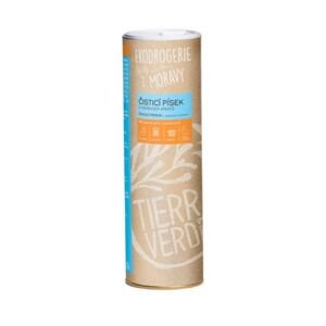 Čistiaci piesok z mydlových orechov (dóza) Tierra Verde 500g