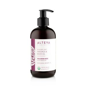 Masážny telový olej omladzujúci z ruže Alteya Organics 250 ml