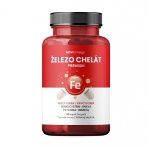 Železo Chelát Premium MOVit Energy 90 kapsúl