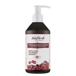 Jemný šampón na objem vlasov s panthenolom a B5 Pomegranate & Rose 250ml