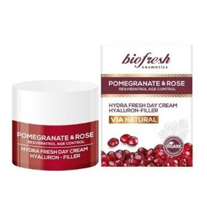 Denný pleťový krém Hyaluron-filler Pomegranate & Rose 50ml