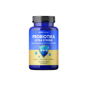 Probiotiká Extra Strong MOVit Energy 90 vegánskych kapsúl