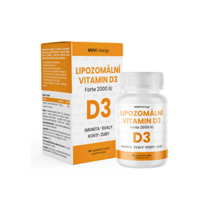 Lipozomálny Vitamín D3 Forte 2000 IU MOVit Energy 60 cps