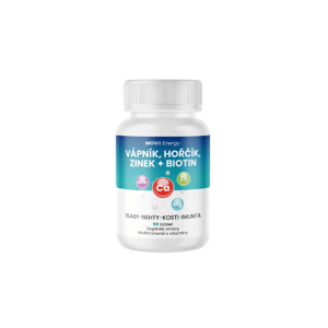 Vápnik Horčík Zinok Biotin MOVit Energy 90 tbl
