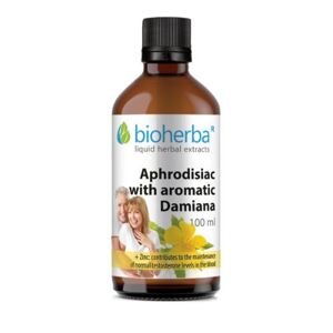Afrodiziakum s aromatickou damianou tinktúra Bioherba 100ml