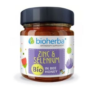 Včelí med - zinok a selén Bioherba 280g
