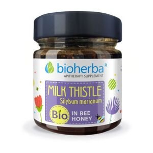 Včelí med - ostropestrec mariánsky Bioherba 280g