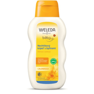 Nechtíkový kúpeľ s bylinkami Weleda 200 ml