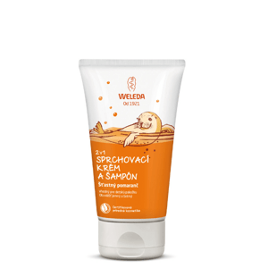 2 v 1 sprchovací krém a šampón Šťastný pomaranč Weleda 150 ml