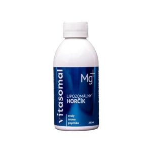 Lipozomálny horčík, magnézium (bez konzervantov) Vitasomal 200ml