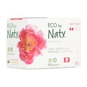 Dámské tampóny ECO by Naty - regular 18ks