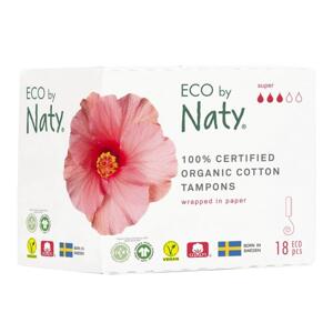 Dámské tampóny ECO by Naty - super 18ks