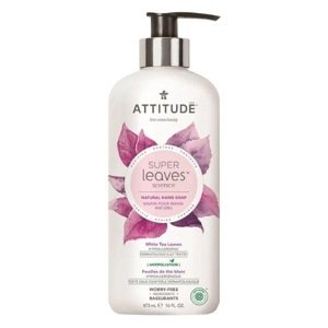 Prírodné mydlo na ruky ATTITUDE Super listy s detoxikačným účinkom - čajové listy 473ml