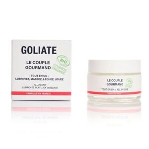 Jedlý masážny a lubrikačný olej 2v1 The Gourmet Couple Goliate 50ml