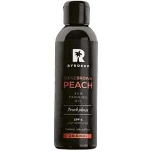 Olej pre podporu opálenia Broskyňa SPF6 ByRokko 180ml