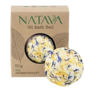 Olejová guľa do kúpeľa Lúčne kvety 50g NATAVA