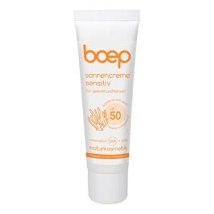 Prírodný opaľovací krém sensitive spf 50 Boep 50ml