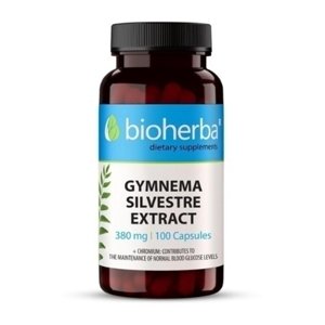 Gymnema sylvestre (extrakt) + chróm Bioherba 100cps.