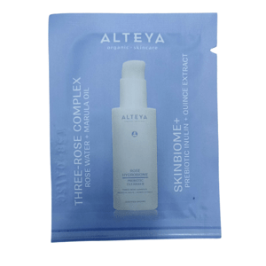 Probiotické čistiace mlieko Rose Hydrobiome Alteya Organics 3ml vzorka