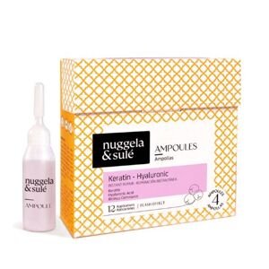 Keratín-hyalurónové ampulky mesačná kúra Nuggela & Sulé 4x10ml