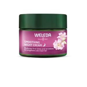 Rozjasňujúci nočný krém Divoká ruža a biely čaj Weleda 40ml
