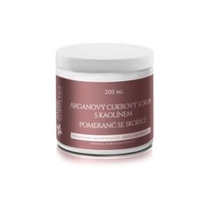 Arganový cukrový scrub s kaolínom Pomaranč so škoricou Zahir 200ml