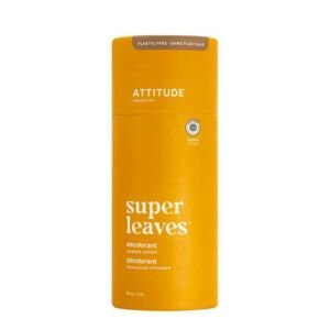 Prírodný tuhý dezodorant ATTITUDE Super leaves  - citrusové listy 85g