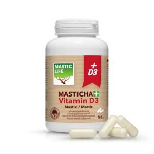 Masticha + Vitamin D3 Masticlife 160 kapsúl