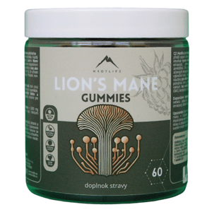 Gumové cukríky s výťažkom z Lion´s mane Hrotlife 60pcs.