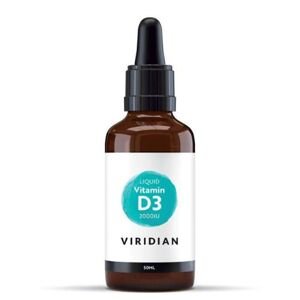 Tekutý vitamín D3 2000IU Viridian 50ml